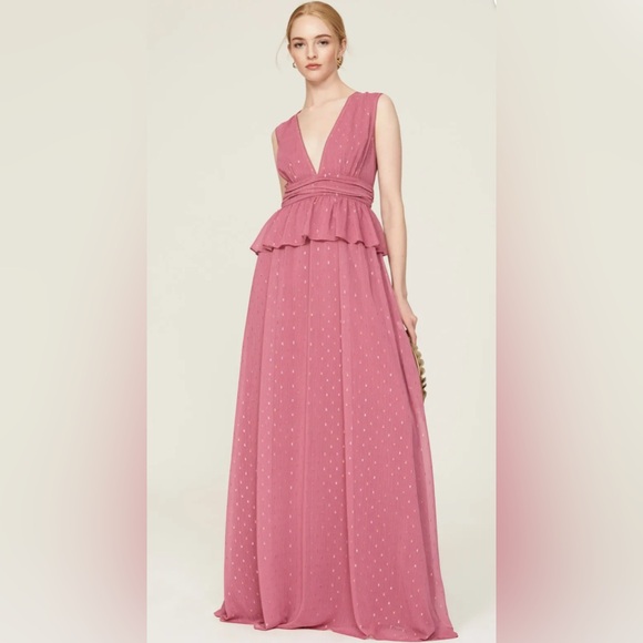 LDT for Saks 5th Ave - Peplum Waist Gown - Picture 1 of 5